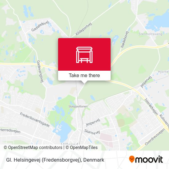 Gl. Helsingevej (Fredensborgvej) map