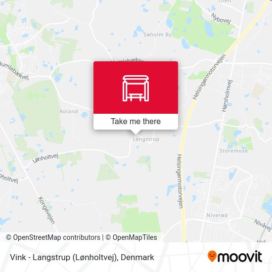 Vink - Langstrup (Lønholtvej) map