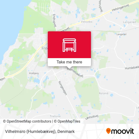 Vilhelmsro (Humlebækvej) map