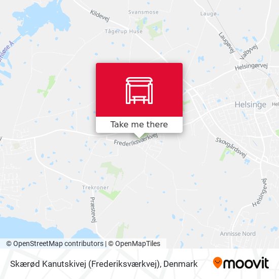 Skærød Kanutskivej (Frederiksværkvej) map