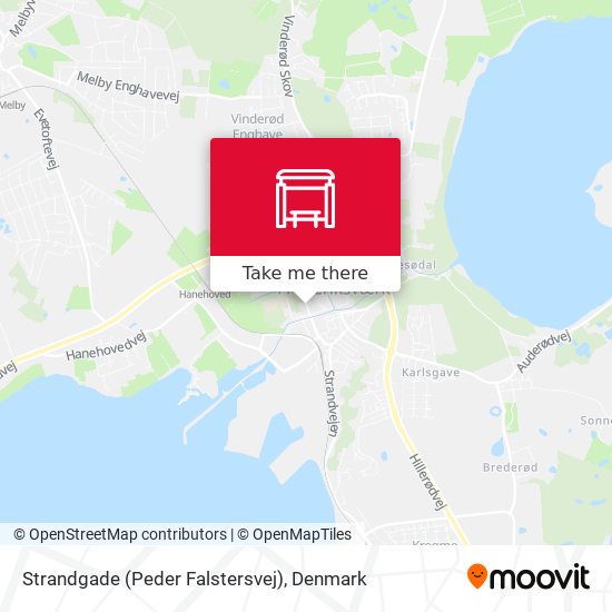 Strandgade (Peder Falstersvej) map