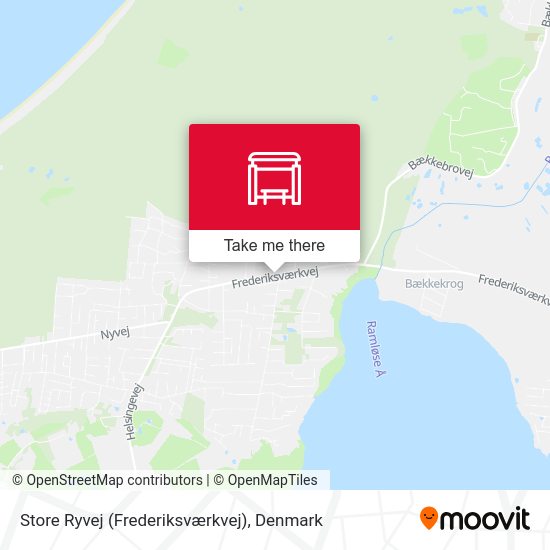 Store Ryvej (Frederiksværkvej) map