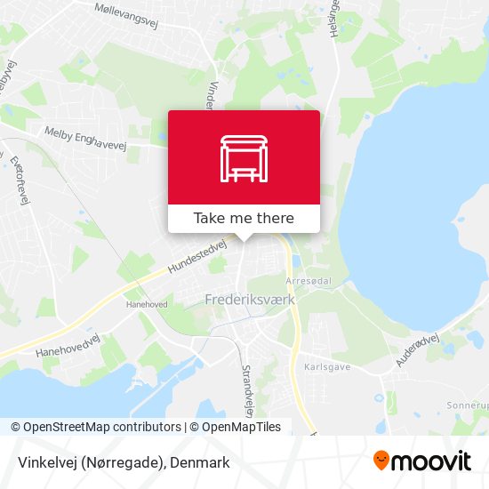 Vinkelvej (Nørregade) map