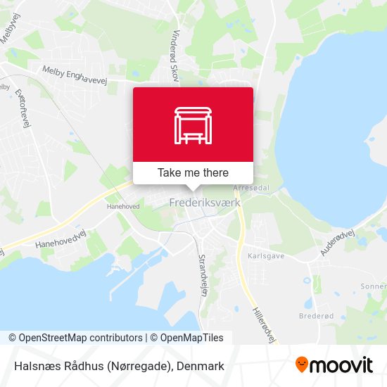 Halsnæs Rådhus (Nørregade) map