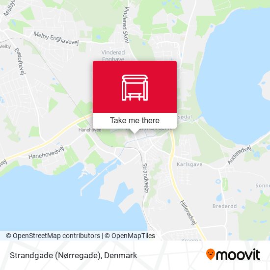 Strandgade (Nørregade) map