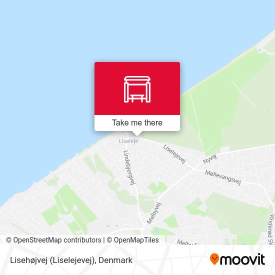 Lisehøjvej (Liselejevej) map