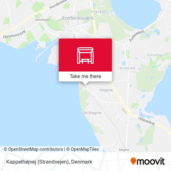 Kappelhøjvej (Strandvejen) map
