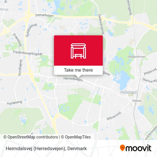 Heimdalsvej (Herredsvejen) map
