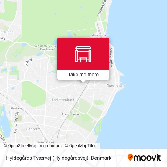 Hyldegårds Tværvej (Hyldegårdsvej) map
