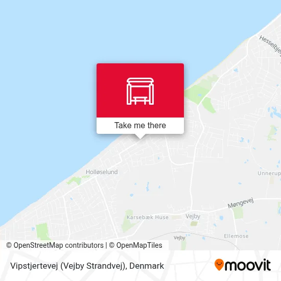 Vipstjertevej (Vejby Strandvej) map