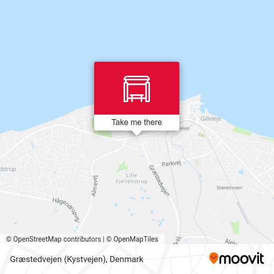 Græstedvejen (Kystvejen) map