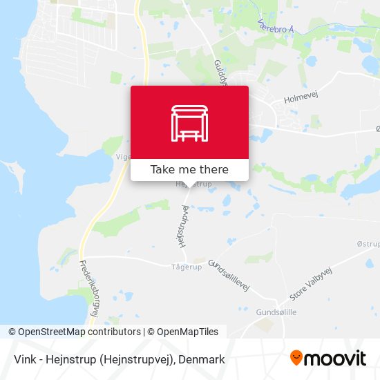 Vink - Hejnstrup (Hejnstrupvej) map