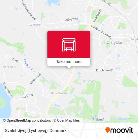 Svalehøjvej (Lyshøjvej) map