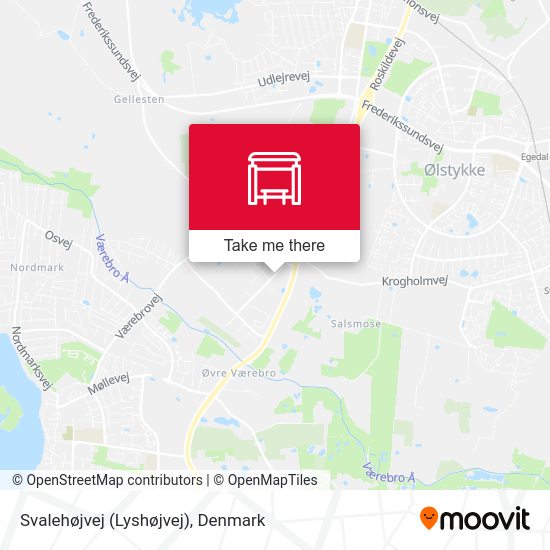Svalehøjvej (Lyshøjvej) map