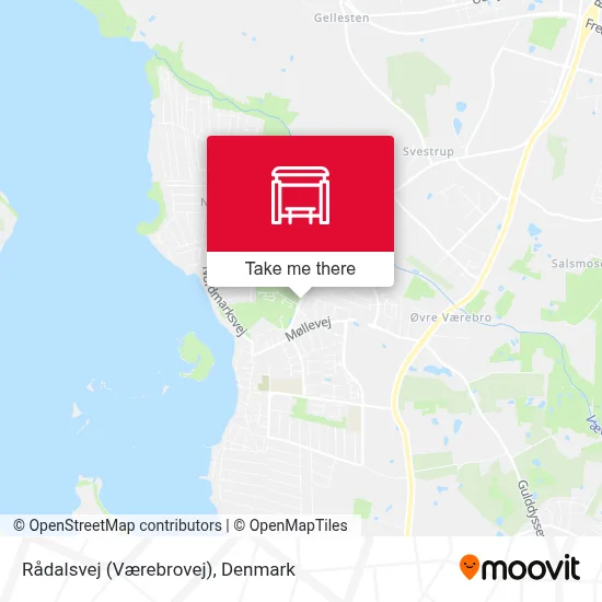 Rådalsvej (Værebrovej) map