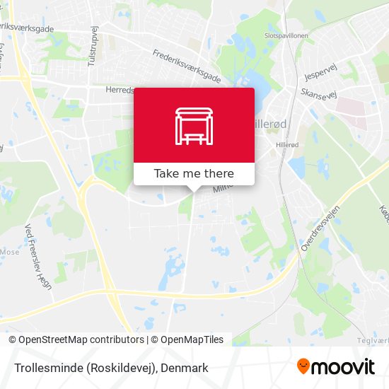 Trollesminde (Roskildevej) map