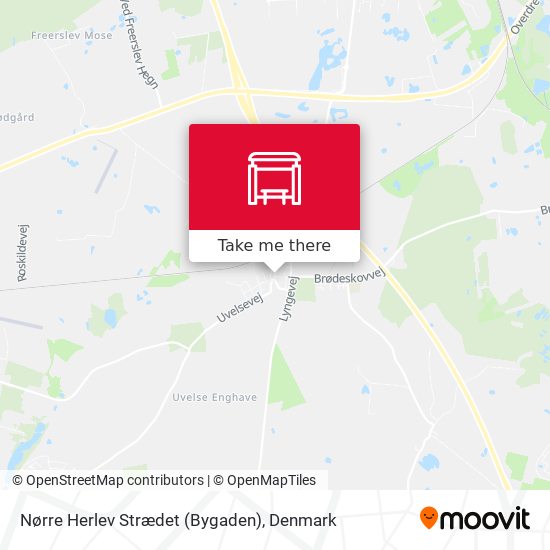 Nørre Herlev Strædet (Bygaden) map