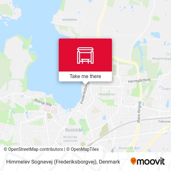 Himmelev Sognevej (Frederiksborgvej) map