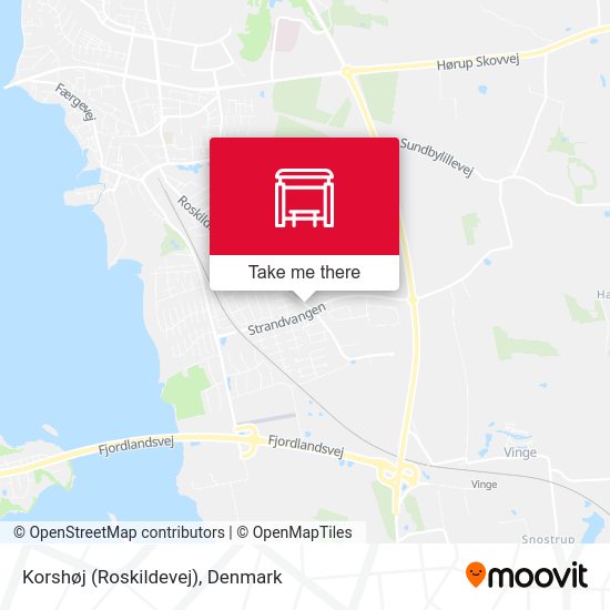 Korshøj (Roskildevej) map
