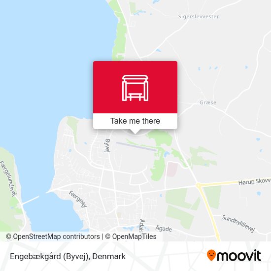 Engebækgård (Byvej) map
