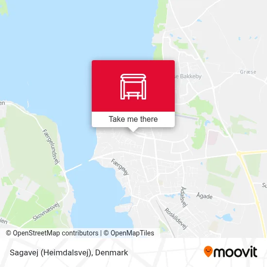 Sagavej (Heimdalsvej) map