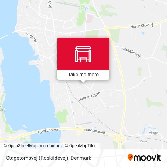 Stagetornsvej (Roskildevej) map