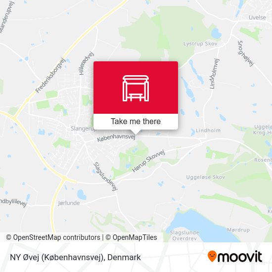 NY Øvej (Københavnsvej) map