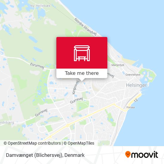 Damvænget (Blichersvej) map