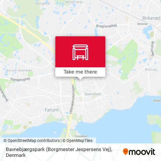 Bavnebjærgspark (Borgmester Jespersens Vej) map