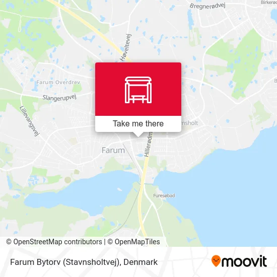 Farum Bytorv (Stavnsholtvej) map