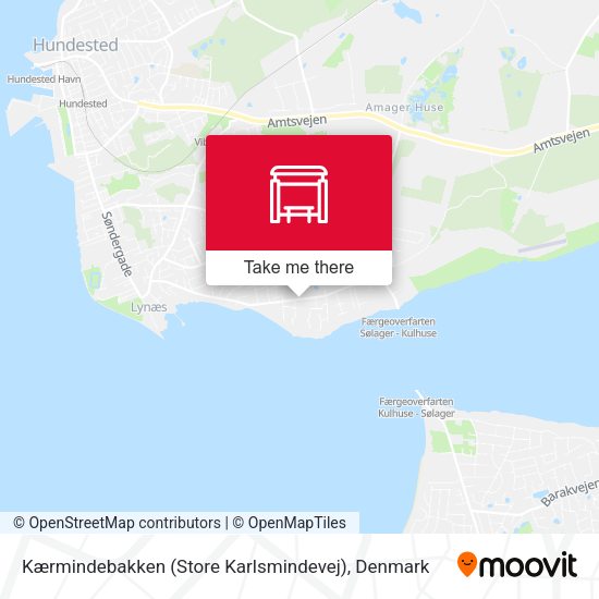 Kærmindebakken (Store Karlsmindevej) map