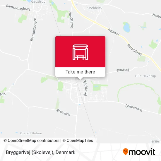 Bryggerivej (Skolevej) map