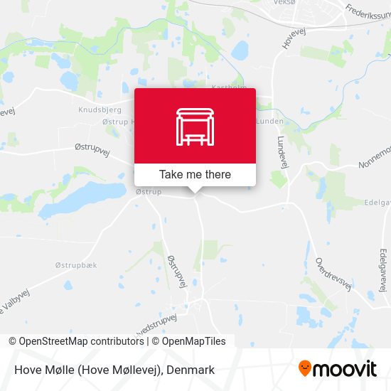 Hove Mølle (Hove Møllevej) map