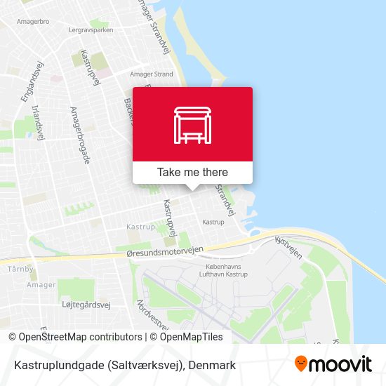 Kastruplundgade (Saltværksvej) map