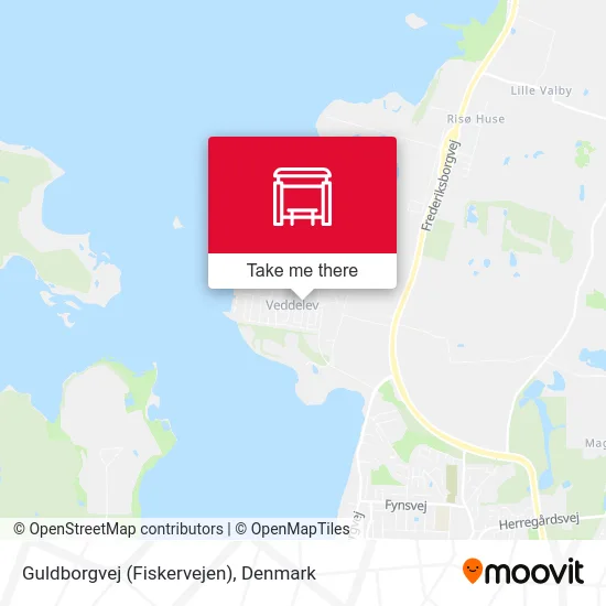 Guldborgvej (Fiskervejen) map