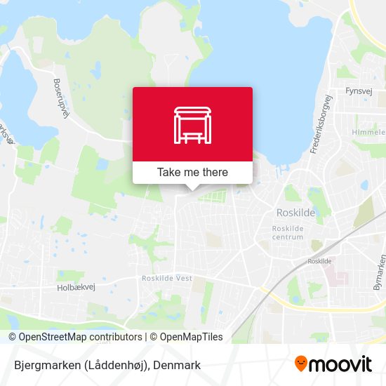 Bjergmarken (Låddenhøj) map