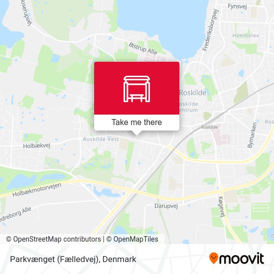 Parkvænget (Fælledvej) map