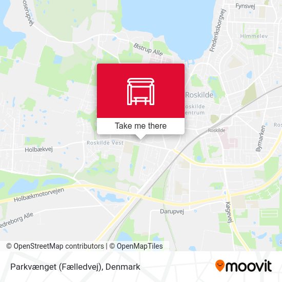 Parkvænget (Fælledvej) map