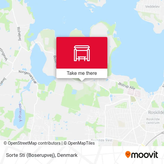 Sorte Sti (Boserupvej) map