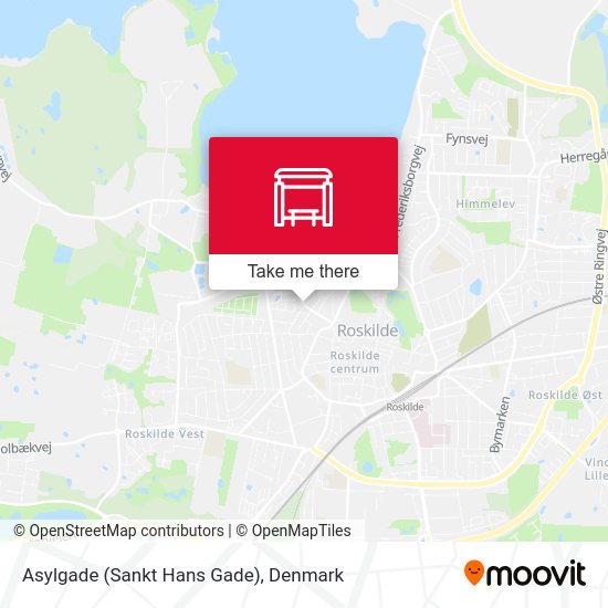 Asylgade (Sankt Hans Gade) map