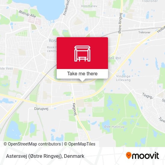 Astersvej (Østre Ringvej) map