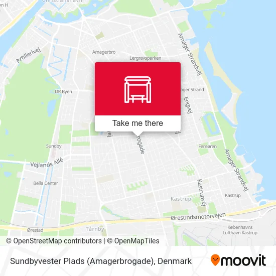 Sundbyvester Plads (Amagerbrogade) map