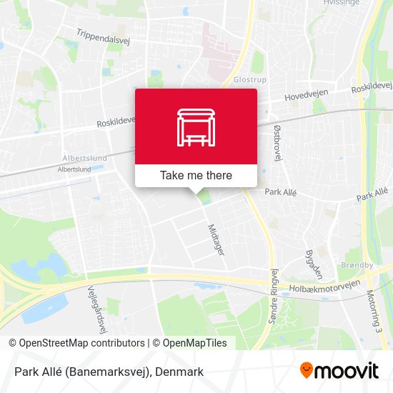 Park Allé (Banemarksvej) map