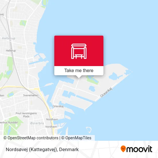 Nordsøvej (Kattegatvej) map