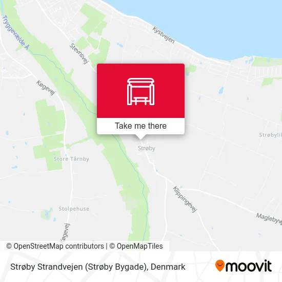 Strøby Strandvejen (Strøby Bygade) map