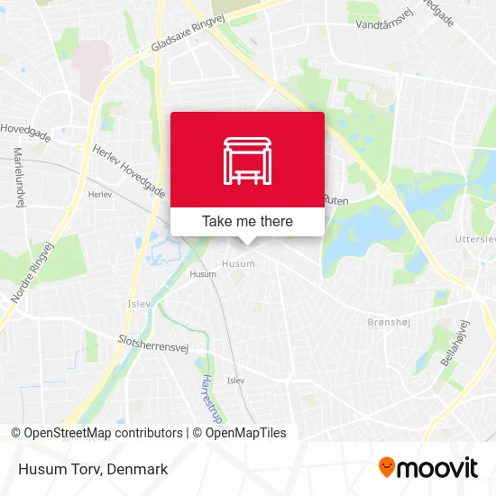 Husum Torv map