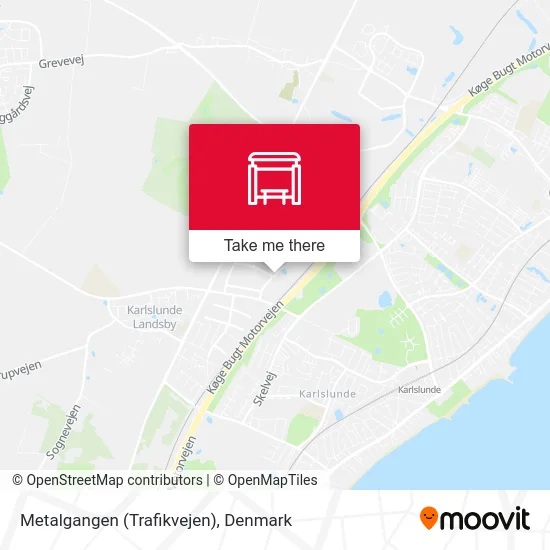 Metalgangen (Trafikvejen) map