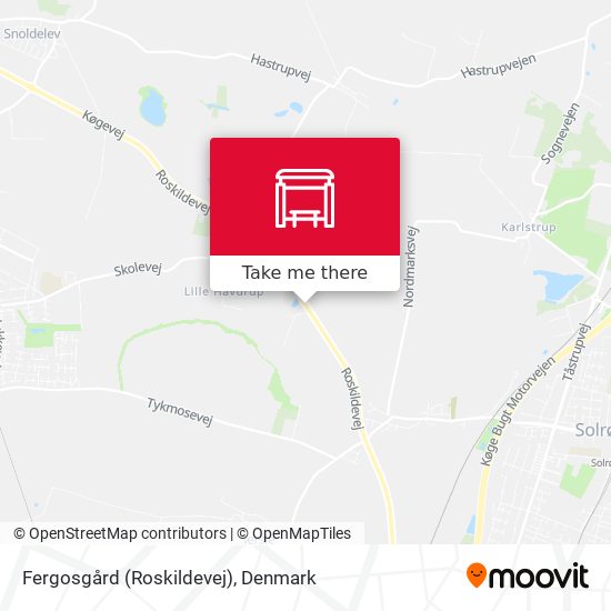 Fergosgård (Roskildevej) map