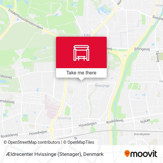 Ældrecenter Hvissinge (Stenager) map