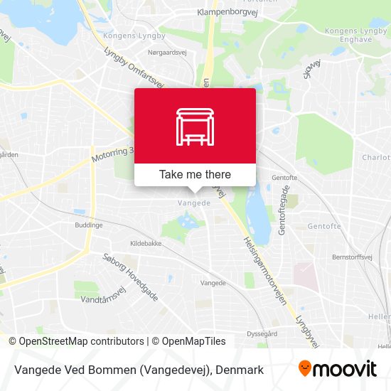 Vangede Ved Bommen (Vangedevej) map